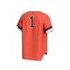 Illinois Fighting Illini GameDay Greats Youth Collegiate Baseball Fashion Jersey - Orange - Detail View
