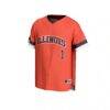 Illinois Fighting Illini GameDay Greats Youth Collegiate Baseball Fashion Jersey - Orange - Side View