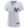 Giancarlo Stanton New York Yankees Nike Women's Home Replica Player Jersey - White - Side View