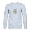 Argentina National Team 1863FC Color Badge Long Sleeve T-Shirt - - Side View