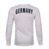 Germany National Team 1863FC Team Arch Long Sleeve T-Shirt - Silver - Detail View