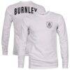 Burnley 1863FC Team Arch Long Sleeve T-Shirt - Silver - Front View