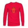 RCD Mallorca 1863FC Color Badge Long Sleeve T-Shirt - Red - Side View