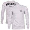Newcastle United 1863FC Team Arch Long Sleeve T-Shirt - Silver - Front View