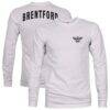 Brentford FC 1863FC Team Arch Long Sleeve T-Shirt - Silver - Front View