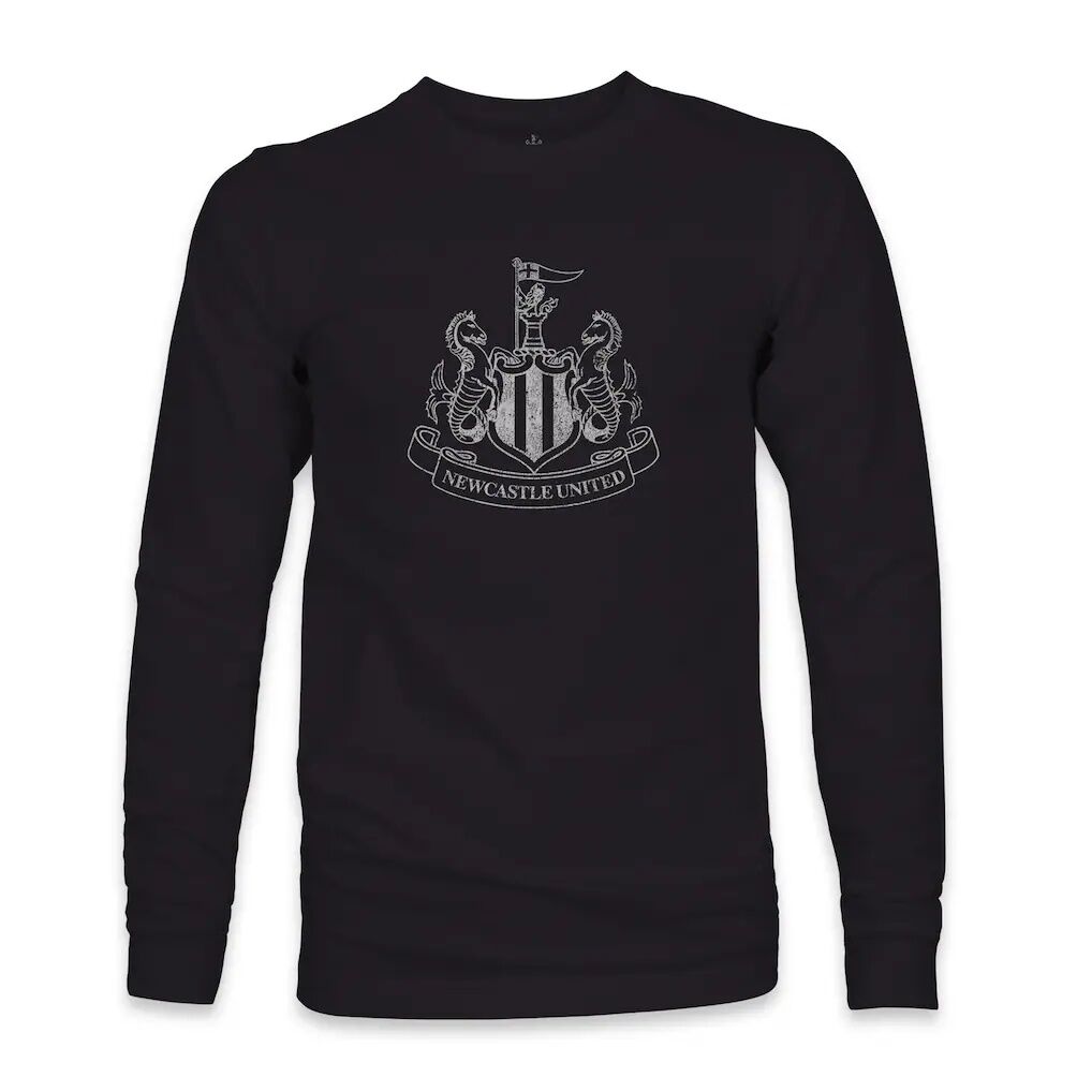Newcastle United 1863FC Mono Badge Long Sleeve T-Shirt