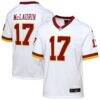 Terry McLaurin Washington Commanders Nike Youth Game Super Bowl Era Jersey - White - Front View
