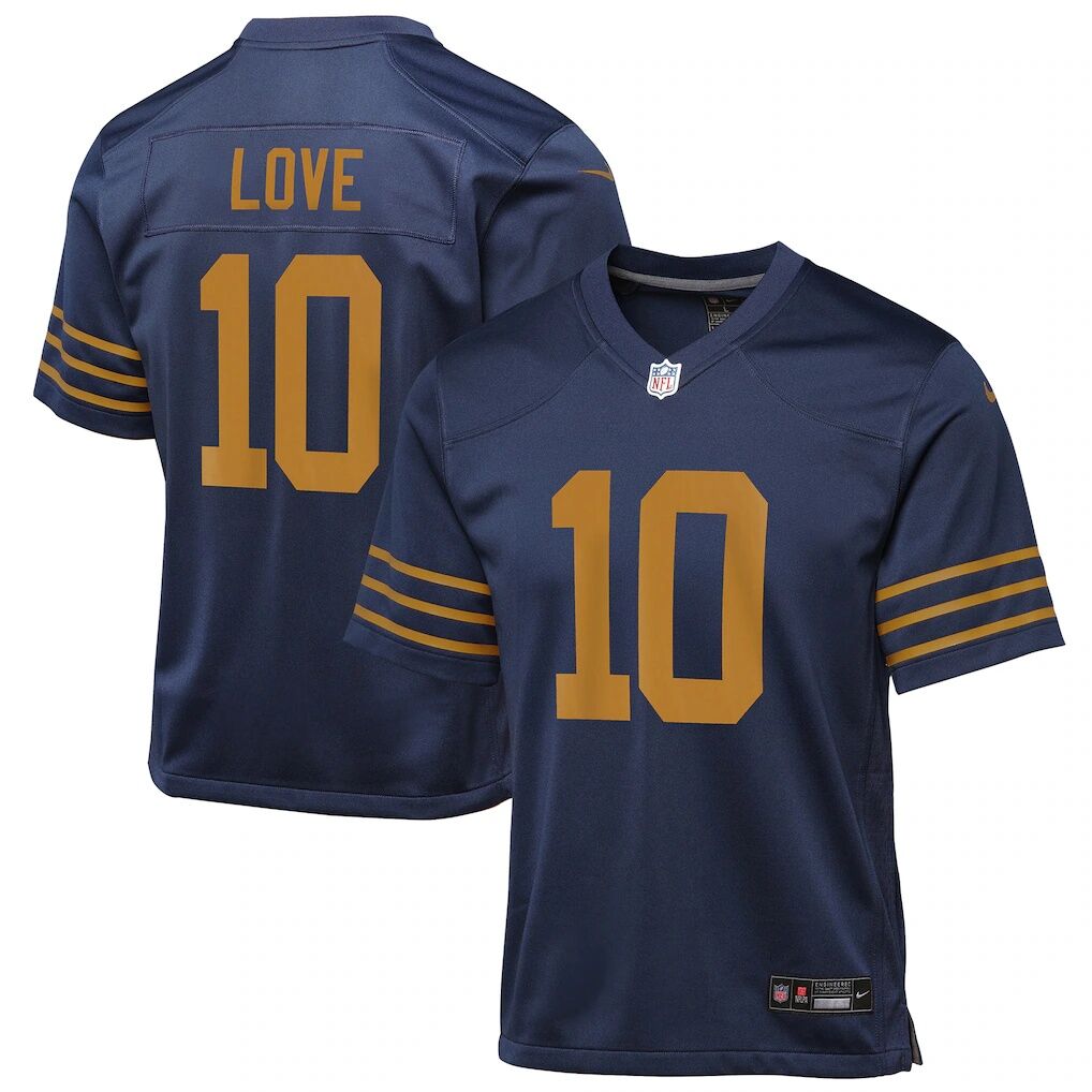 Jordan Love Green Bay Packers Nike Youth The 1923 Classic Game Jersey