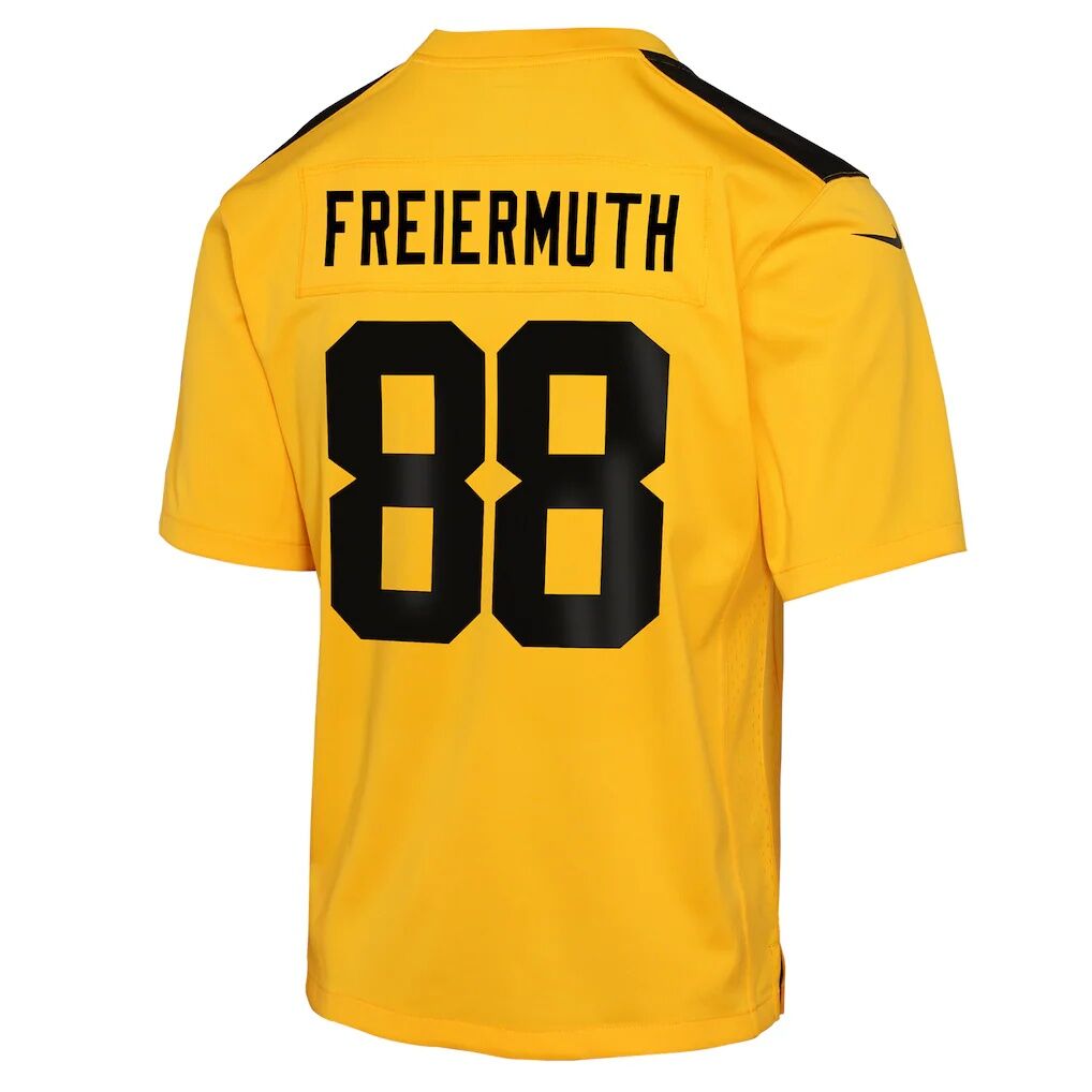 Pat Freiermuth Pittsburgh Steelers Nike Youth Alternate 1933 Throwback Game Jersey
