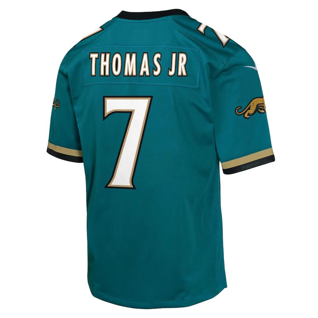Brian Thomas Jr. Jacksonville Jaguars Nike Youth Alternate 2 Prowler Throwback Game Jersey
