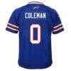 Keon Coleman Buffalo Bills Nike Youth Team Game Jersey - - Detail View