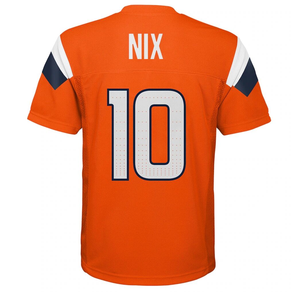 Bo Nix Denver Broncos Youth Replica Jersey