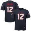 Nico Collins Houston Texans Youth Replica Player Jersey - Navy - Front View