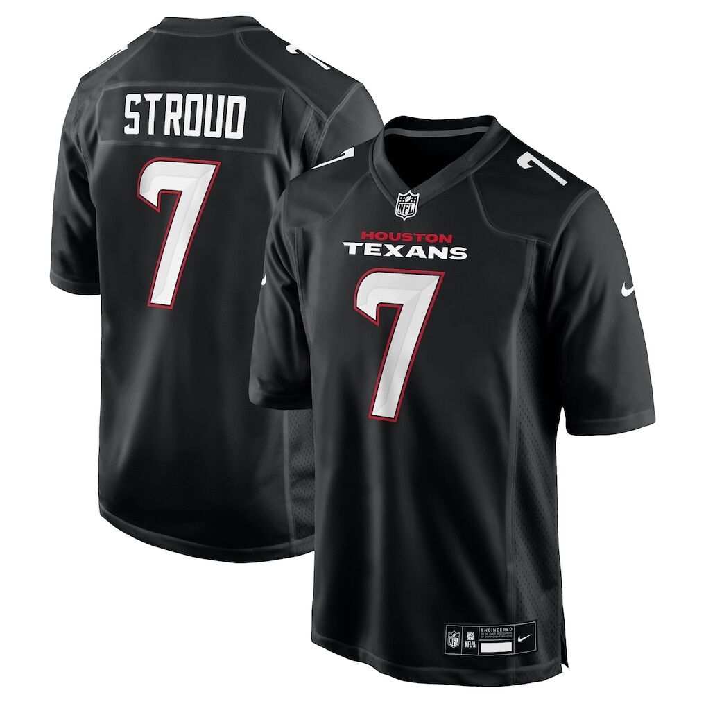 C.J. Stroud Houston Texans Nike Fashion Jersey – Carbon Black