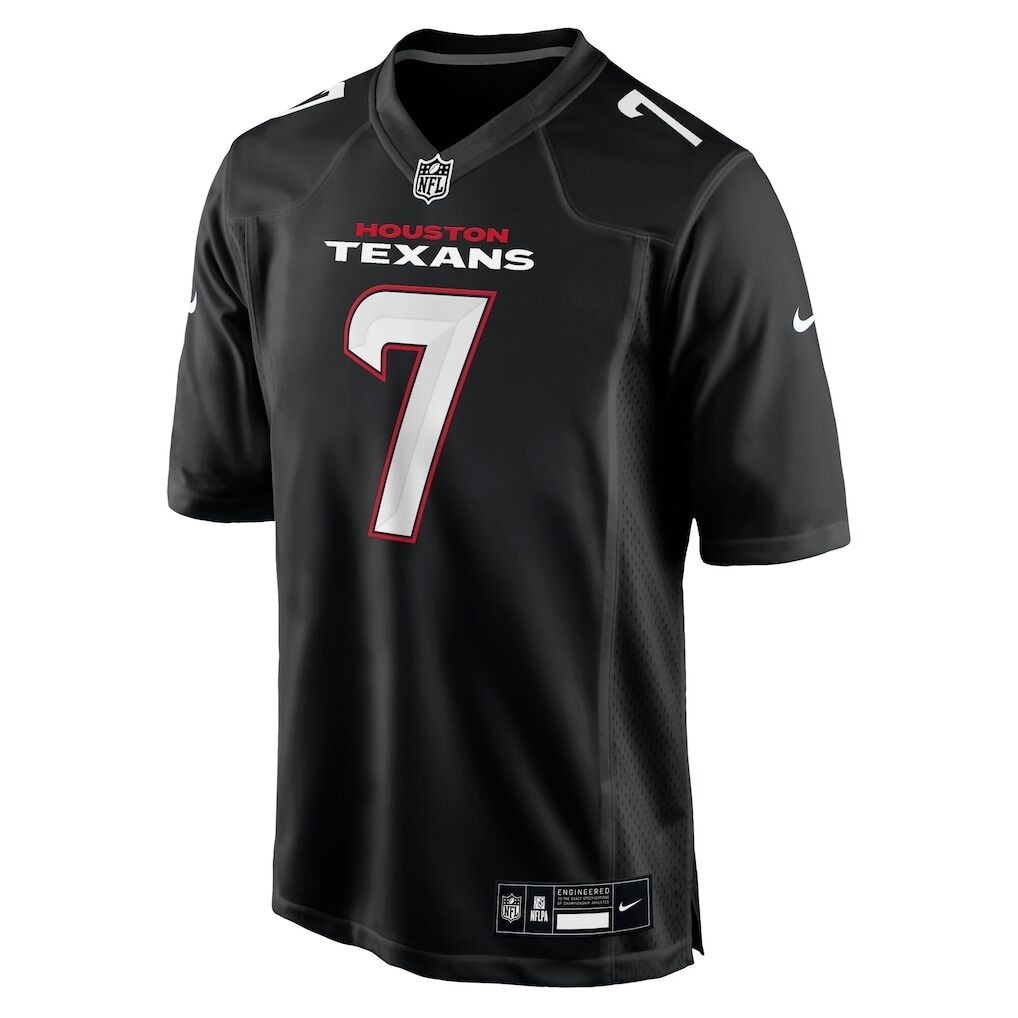 C.J. Stroud Houston Texans Nike Fashion Jersey – Carbon Black