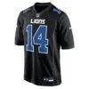 Amon-Ra St. Brown Detroit Lions Nike Carbon Fashion Jersey - - Side View
