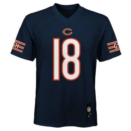 Caleb Williams Chicago Bears Outerstuff Preschool Replica Player Jersey - Navy - Side View