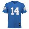 Amon-Ra St. Brown Detroit Lions Outerstuff Preschool Replica Player Jersey - Blue - Side View