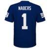 Malik Nabers New York Giants Outerstuff Preschool Replica Player Jersey - - Detail View
