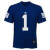 Malik Nabers New York Giants Outerstuff Preschool Replica Player Jersey - - Side View