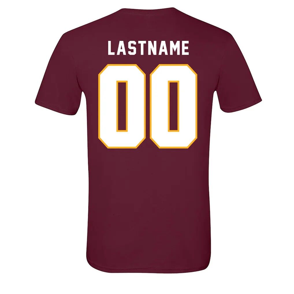 Loyola Chicago Ramblers Unisex Collegiate Men's Basketball NIL Pick-A-Player T-Shirt - Maroon