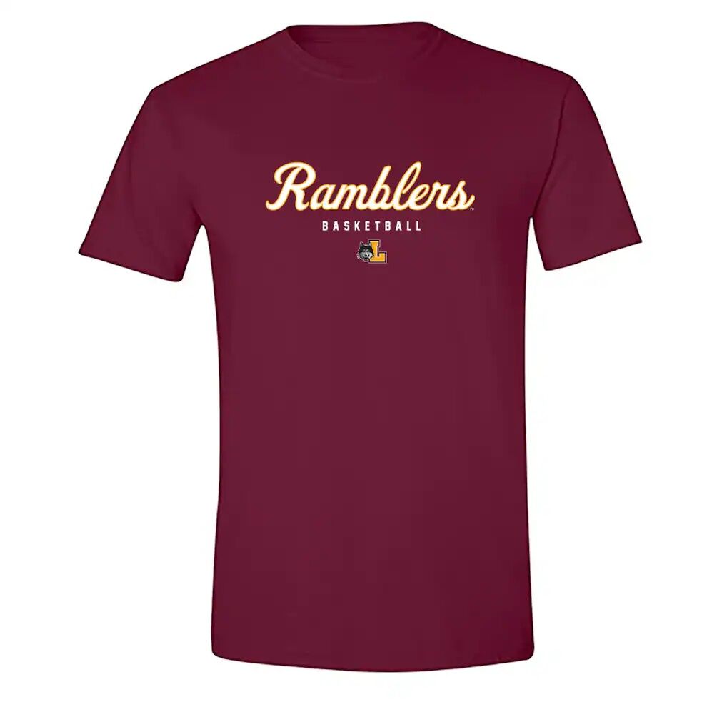 Loyola Chicago Ramblers Unisex Collegiate Men's Basketball NIL Pick-A-Player T-Shirt - Maroon