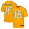 Ladd McConkey Los Angeles Chargers Nike Youth Alternate Charger Power Game Player Jersey - Gold - Front View