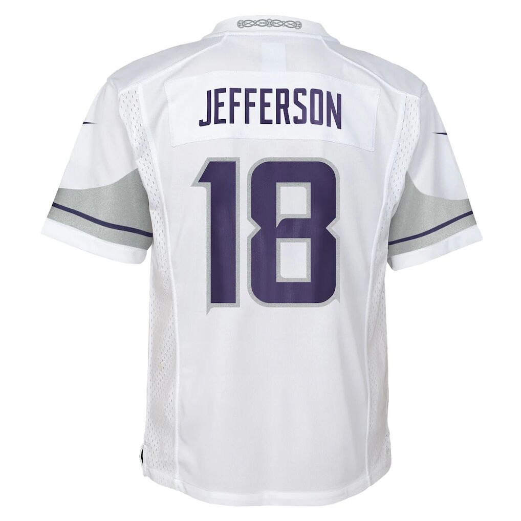 Justin Jefferson Minnesota Vikings Nike Preschool Alternate Player Game Jersey
