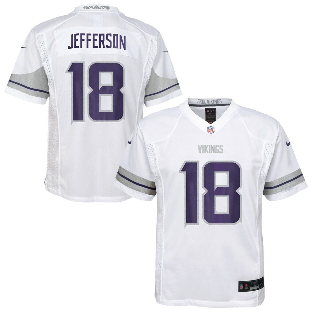 Justin Jefferson Minnesota Vikings Nike Preschool Alternate Player Game Jersey