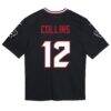 Nico Collins Houston Texans Nike Preschool Team Player Game Jersey - Navy - Detail View