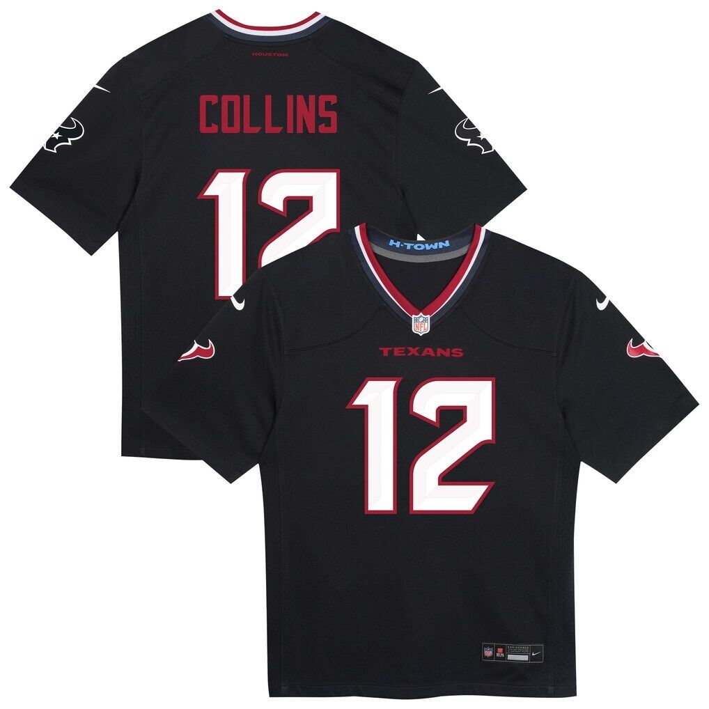 Nico Collins Houston Texans Nike Preschool Team Player Game Jersey