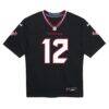 Nico Collins Houston Texans Nike Preschool Team Player Game Jersey - Navy - Side View