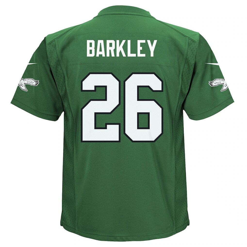 Saquon Barkley Philadelphia Eagles Nike Toddler Alternate Game Jersey - Kelly Green