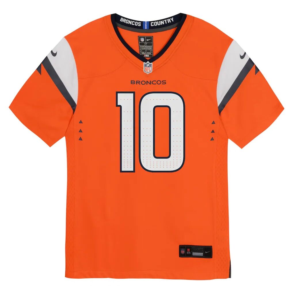 Bo Nix Denver Broncos Nike Toddler Game Jersey