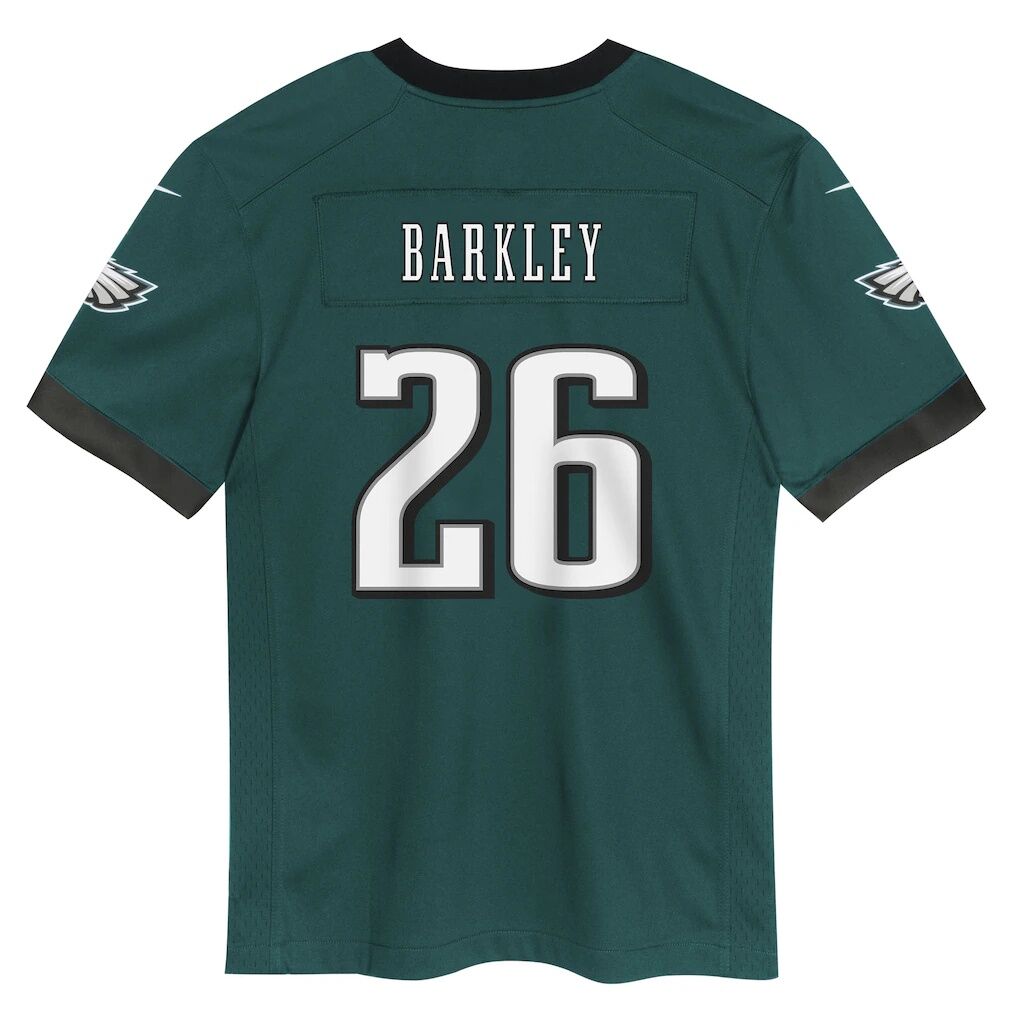 Saquon Barkley Philadelphia Eagles Nike Infant Team  Player Game Jersey - Midnight Green