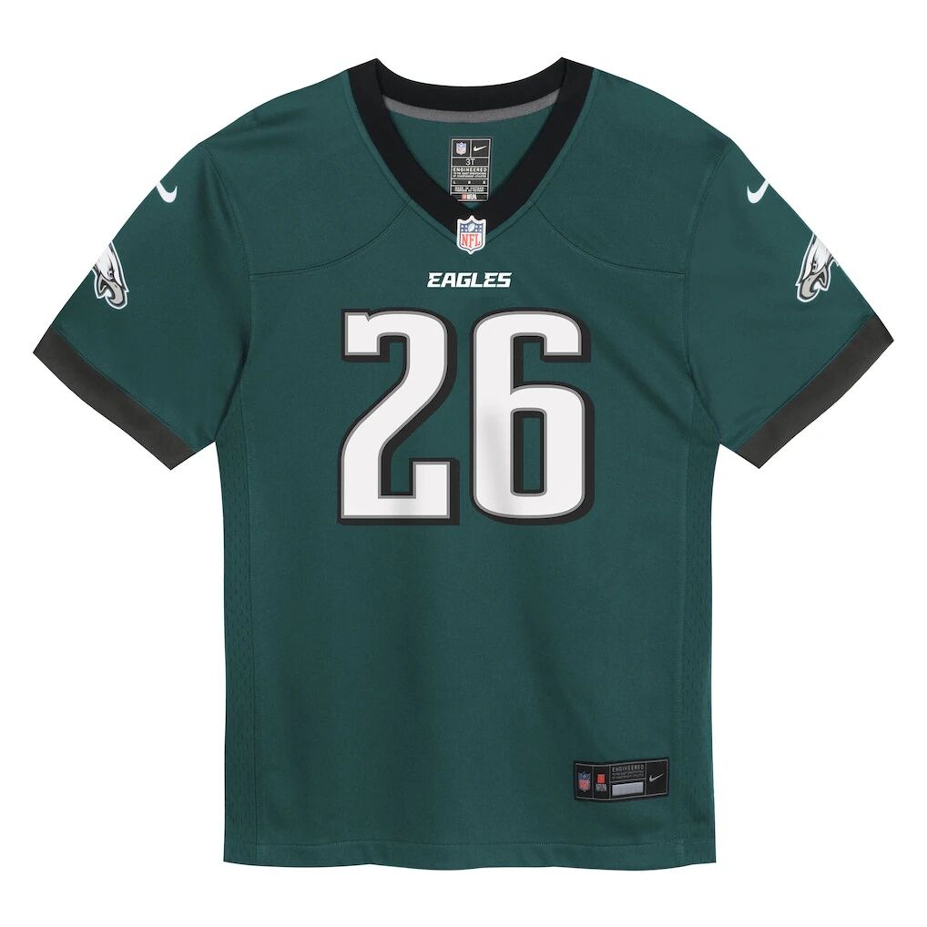 Saquon Barkley Philadelphia Eagles Nike Infant Team  Player Game Jersey - Midnight Green
