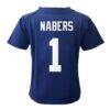 Malik Nabers New York Giants Nike Infant Team Player Game Jersey - - Detail View
