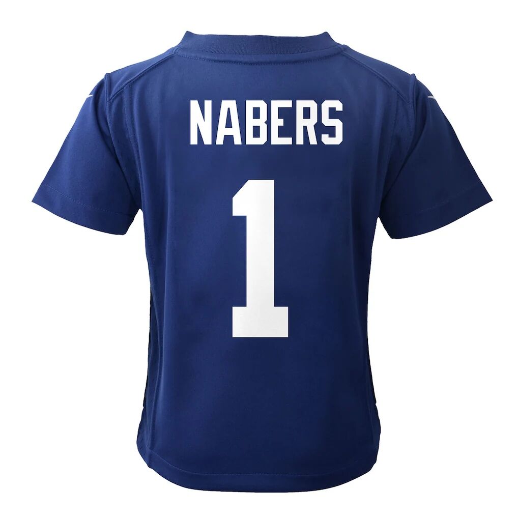 Malik Nabers New York Giants Nike Infant Team  Player Game Jersey - Royal