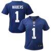 Malik Nabers New York Giants Nike Infant Team Player Game Jersey - - Front View