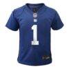 Malik Nabers New York Giants Nike Infant Team Player Game Jersey - - Side View