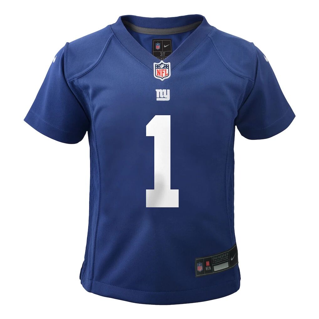 Malik Nabers New York Giants Nike Infant Team  Player Game Jersey - Royal