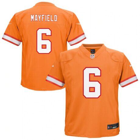 Baker Mayfield Tampa Bay Buccaneers Nike Infant Alternate Player Game Jersey - Orange - Front View