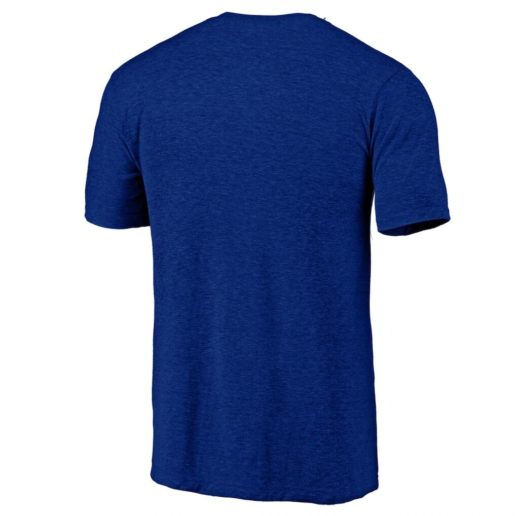 Atlanta Braves Cooperstown Official Logo Tri-Blend T-Shirt – Royal