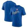 Los Angeles Dodgers Cooperstown Series Sweep Tri-Blend T-Shirt - - Front View
