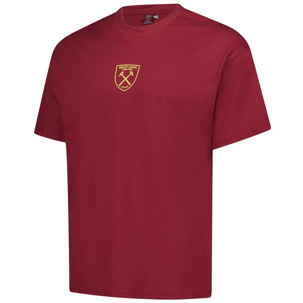 West Ham United Sport Design Sweden Game Day Graphic T-Shirt - Burgundy