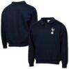 Tottenham Hotspur Sport Design Sweden Retro Relaxed Fleece Sweatshirt - Navy - Front View