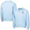 Manchester City Sport Design Sweden Retro Relaxed Fleece Sweatshirt - - Front View