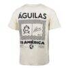 Club America Sport Design Sweden Everyday Relaxed T-Shirt - Cream - Detail View