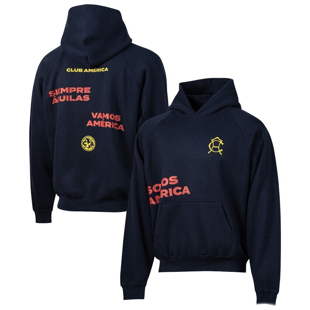 Club America Sport Design Sweden Overtime Oversized Raglan Hoodie