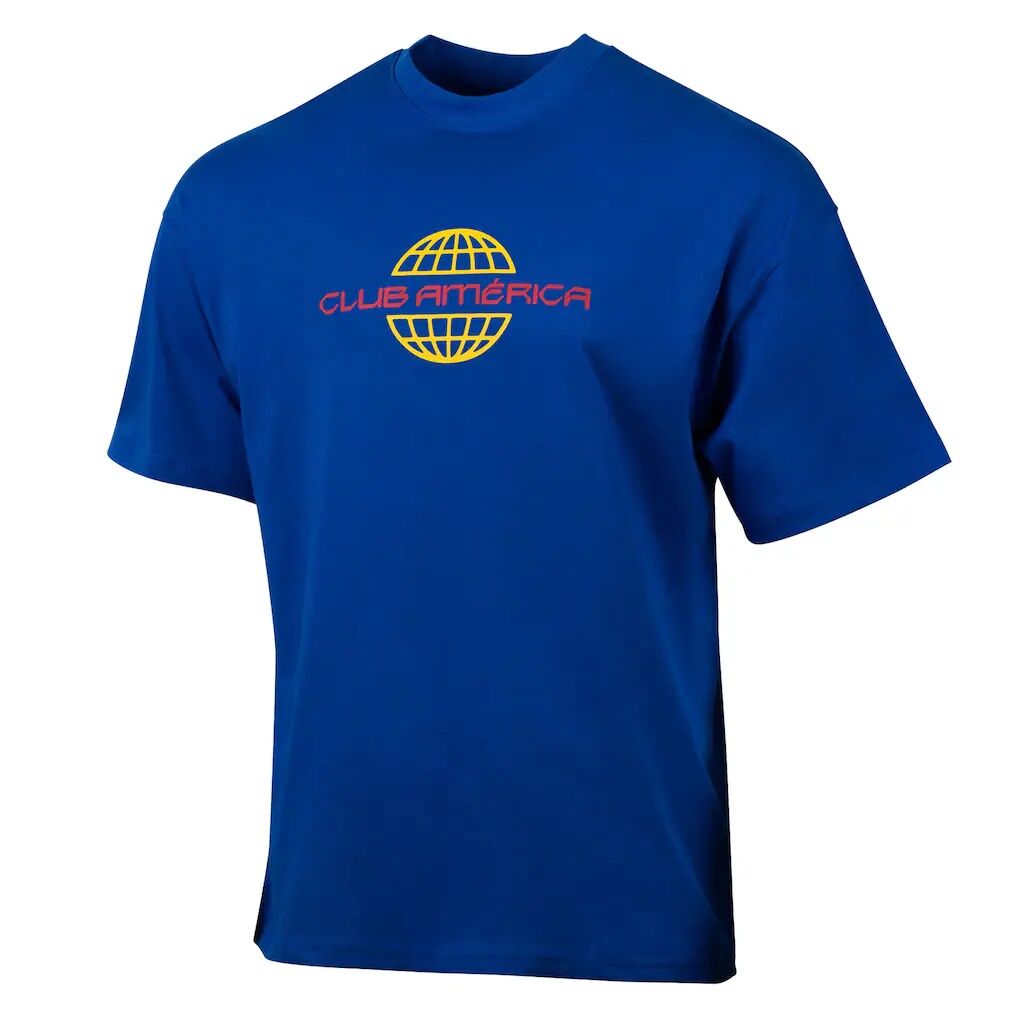 Club America Sport Design Sweden Worldwide Oversized T-Shirt - Royal